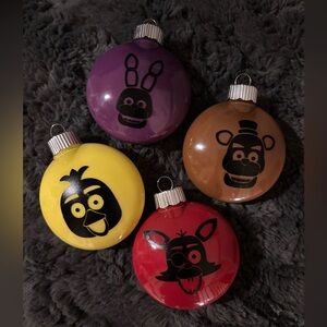 Five nights at Freddy’s homemade 
Ornaments that I make myself